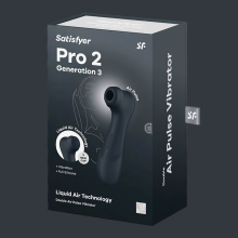 Satisfyer Pro 2 Generación 3 APP Negro