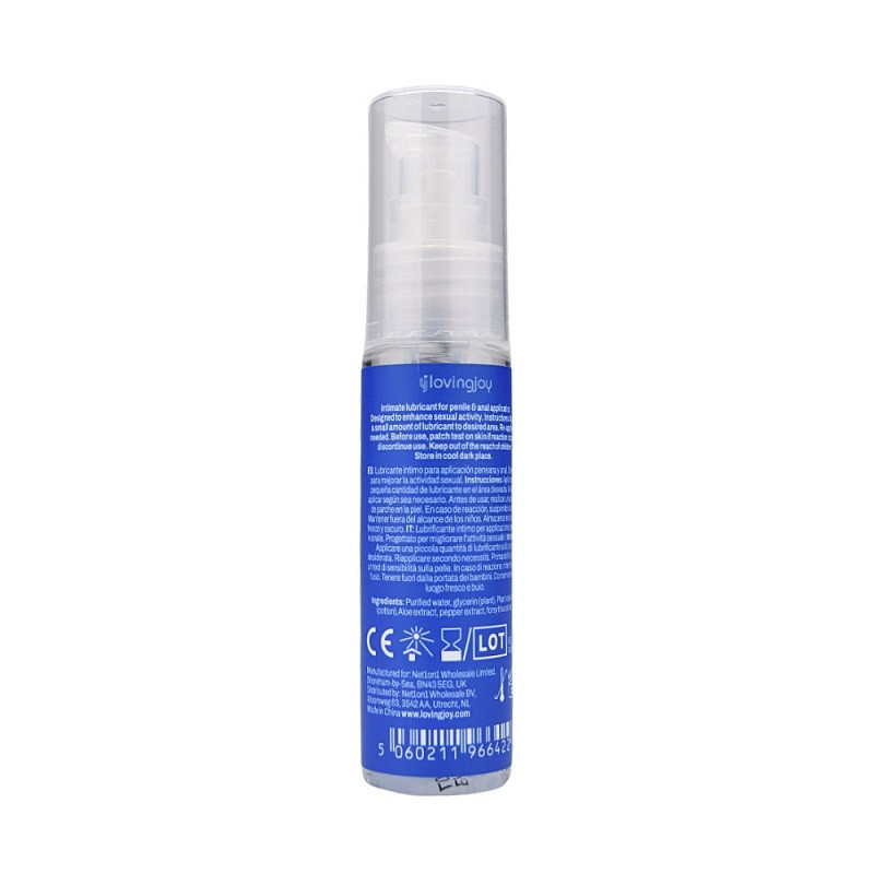 Lubricante Base de Agua Anal Loving Joy 30 ML