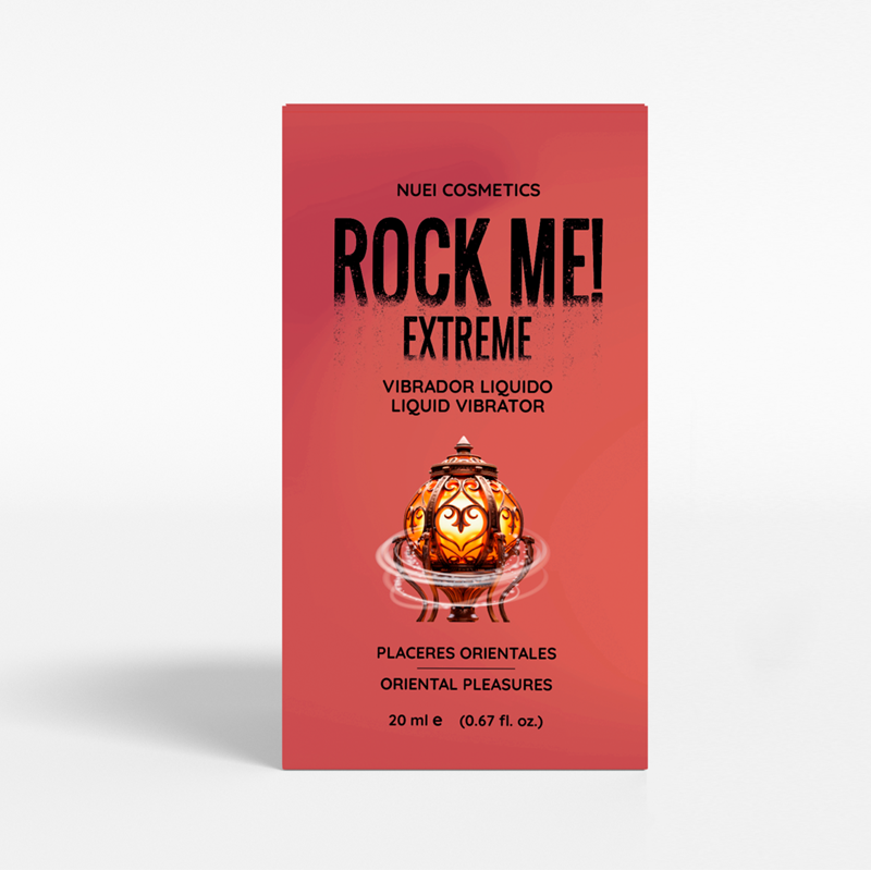 Vibrador Líquido Rock Me Extreme Placeres Orientales Nuei 20 ml