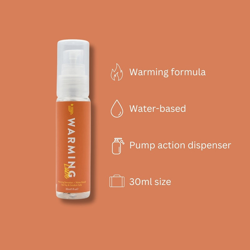 Lubricante A Base De Agua Loving Joy Efecto Calor 30 ml