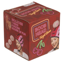 Juego Sombrero y 3 Bolas Boob Head