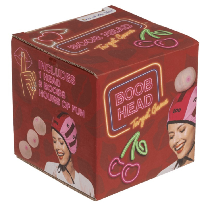 Juego Sombrero y 3 Bolas Boob Head