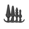Kit 4 Plugs Anales Loving Joy Butt Plug Training Negro