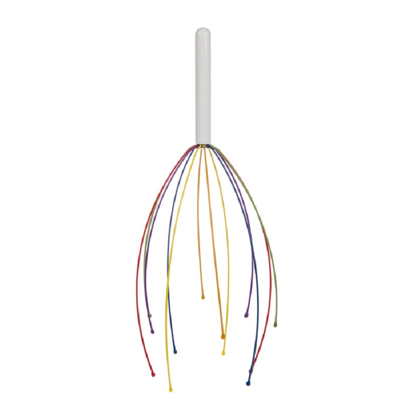 Masajeador Cabeza Rainbow Blanco