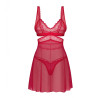 Babydoll de Obsessive Rojo Cupide Desir