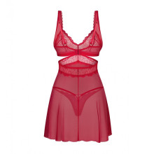 Babydoll de Obsessive Rojo Cupide Desir