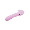 Succionador y Vibrador Recargable Smoooch Rosa