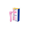 Succionador y Vibrador Recargable Smoooch Rosa