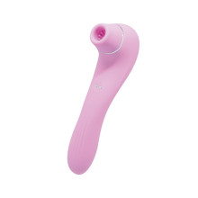 Succionador y Vibrador Recargable Smoooch Rosa