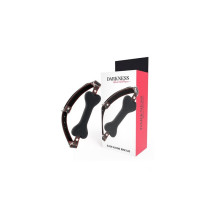 Mordaza Hueso Silicona Negro Darkness