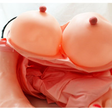 Muñeca Hinchable Con Masturbador y Vibración Semi Realística Deluxe Morena