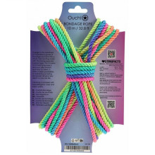 Atadura Cuerda Bondage Ouch 10 M Multicolor