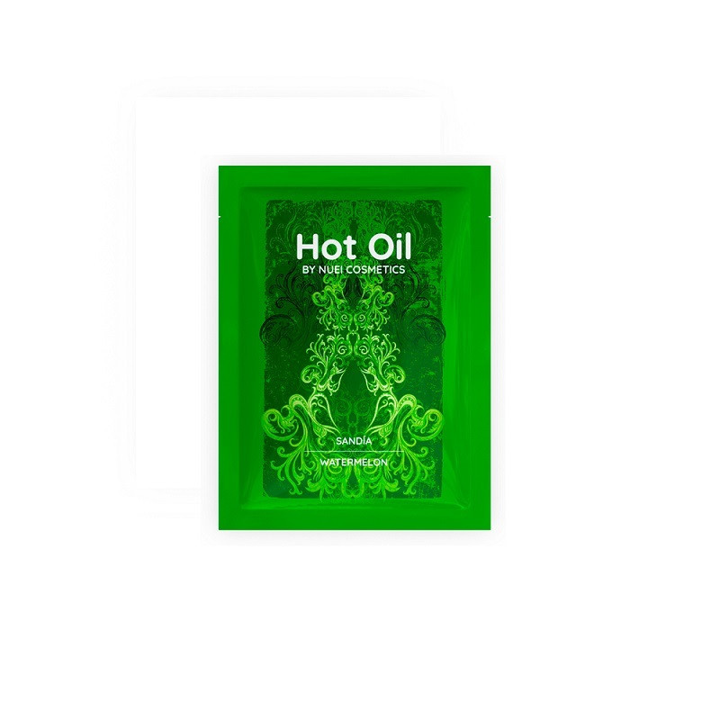 Aceite de Masaje Hot Oil Nuei Sandía Sobre de 5 ml
