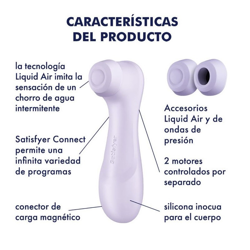 Satisfyer Pro 2 Generación 3 APP Lila