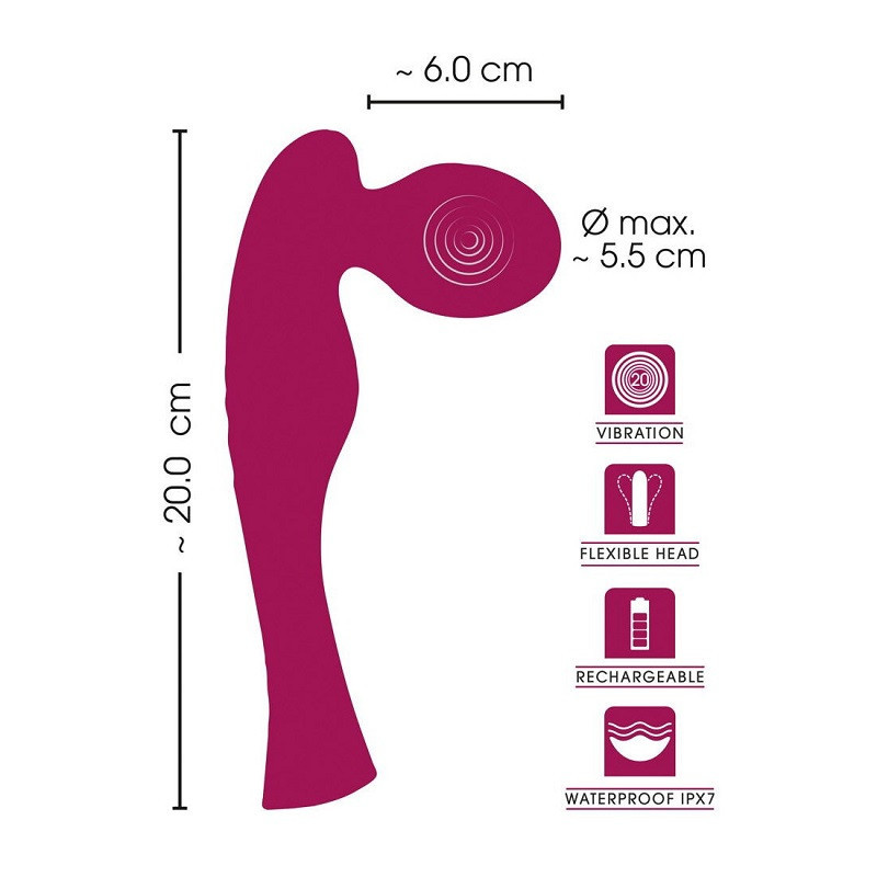 Masajeador Special Wand Sweet Smile Morado