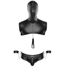 Conjunto Top con Capucha, Tanga + Complementos