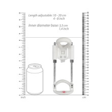 Alargador de Pene Pumped White By Shots