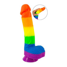 Dildo Realístico Silicona Pride