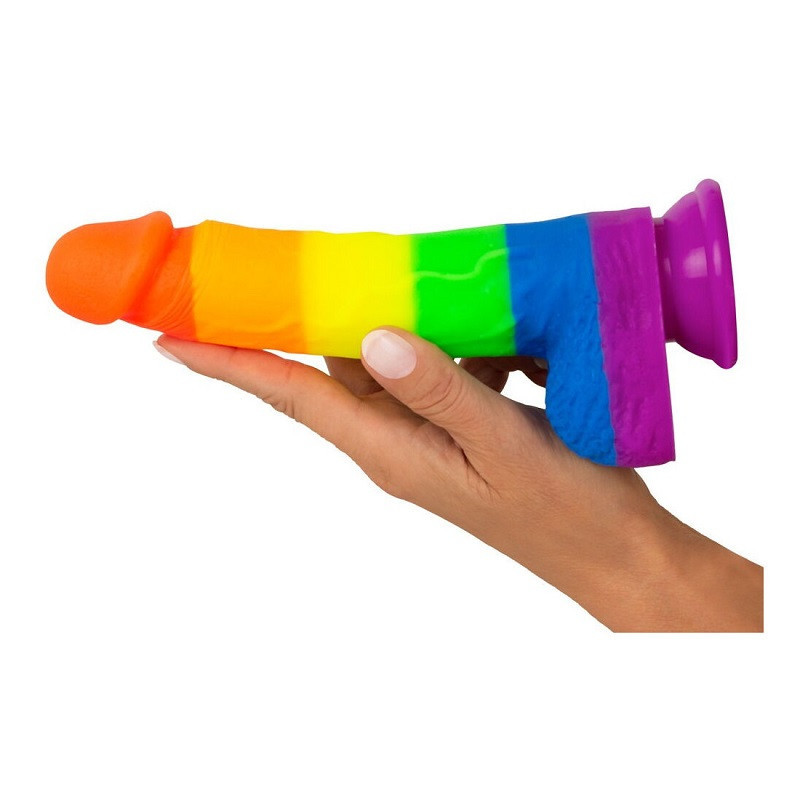 Dildo Realístico Silicona Pride