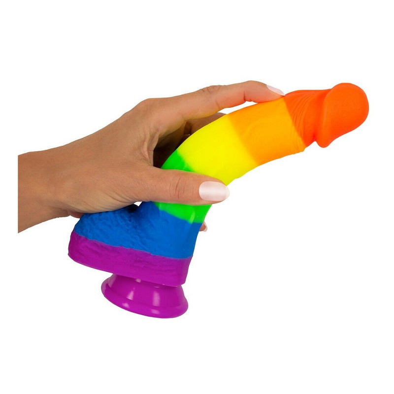 Dildo Realístico Silicona Pride