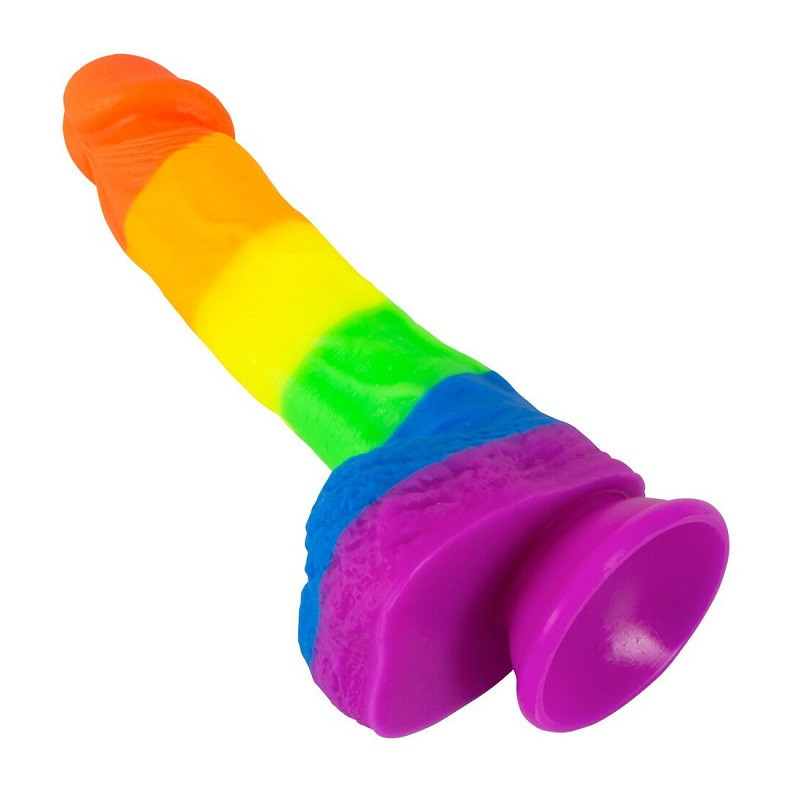 Dildo Realístico Silicona Pride