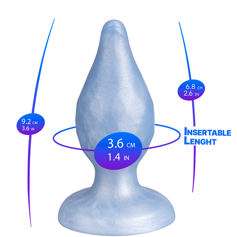 Fantasy Plug Liquid Silicone Silexd Diamond M