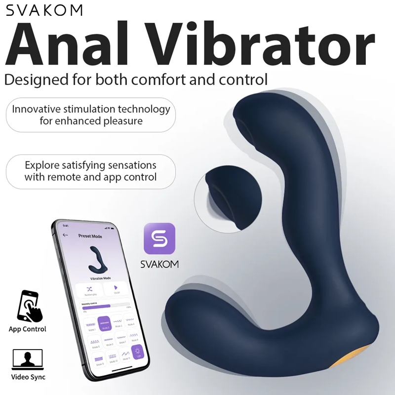 Vibrador Prostático Pulsating Iker Neo App Svakom