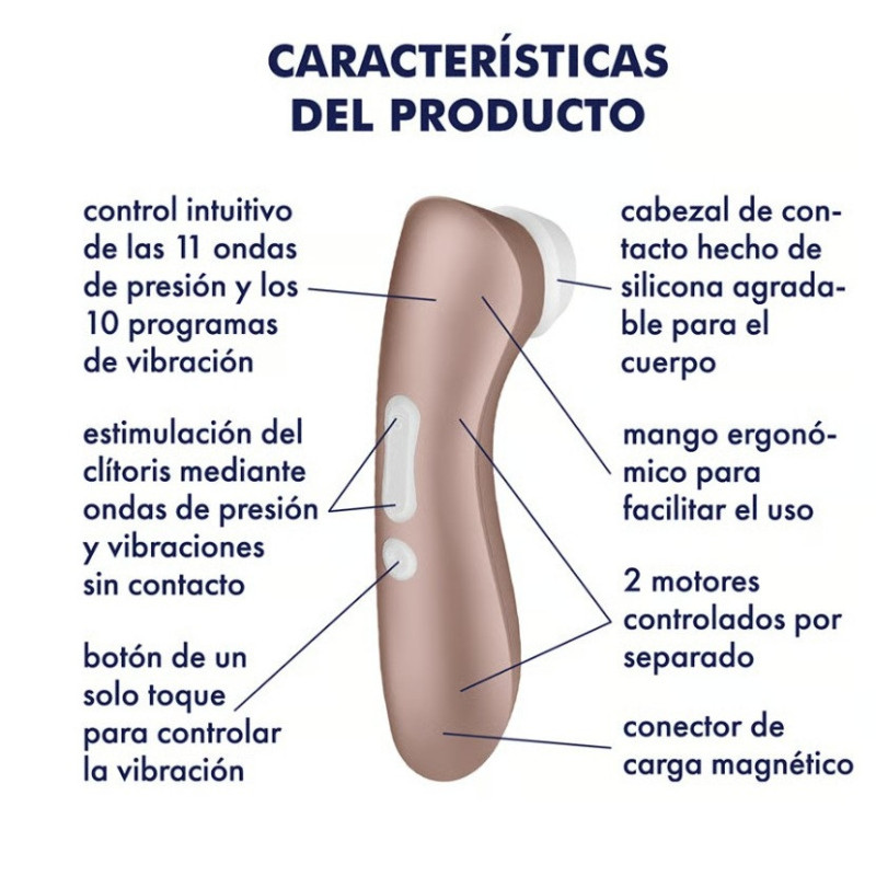 Satisfyer Pro 2 + Succionador Vibrador