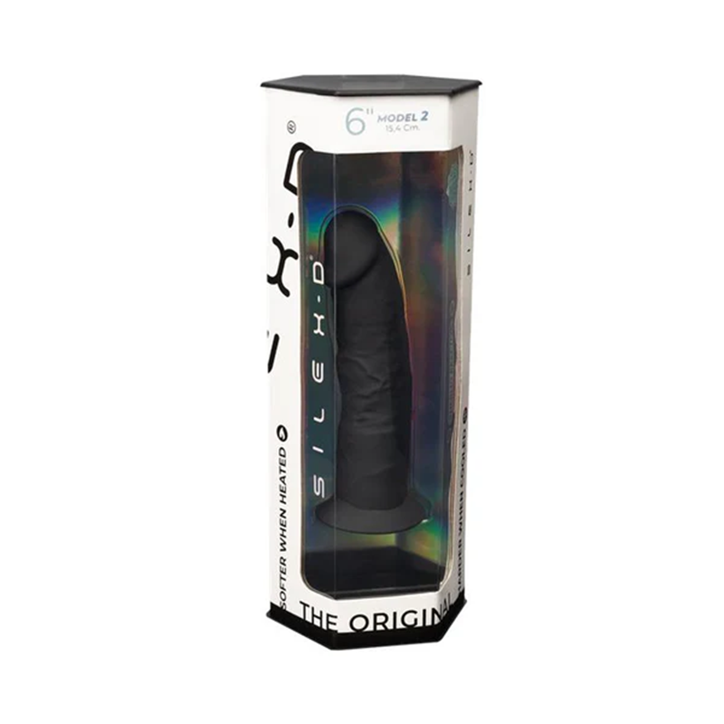Dildo Con Ventosa SILEXD 6 Negro