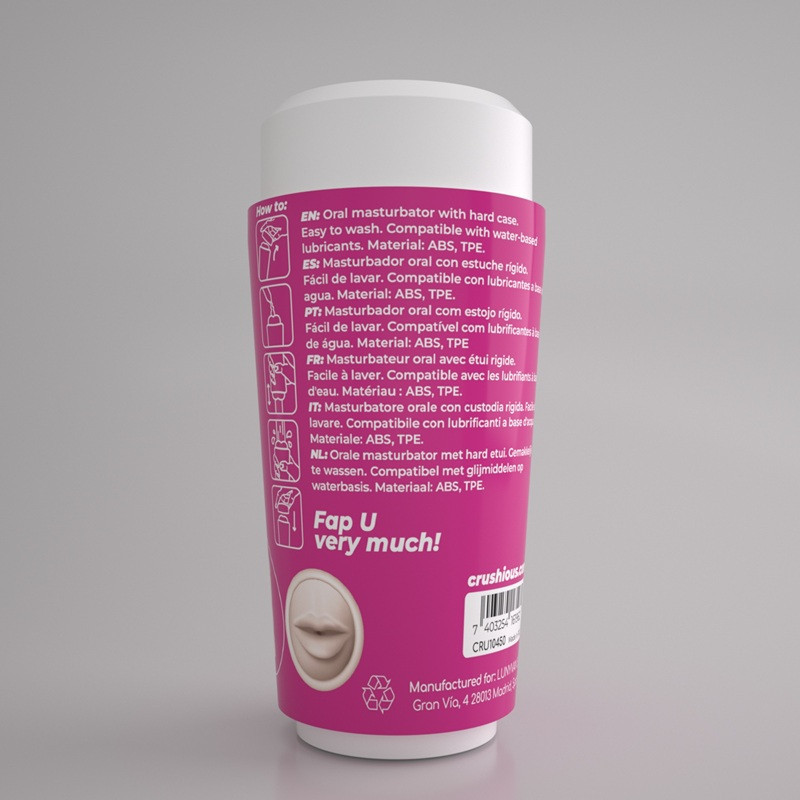 Masturbador Fappucino Oral Sweet Kiss