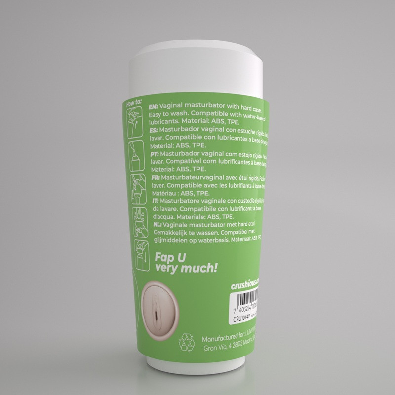 Masturbador Fappucino Vaginal Cremy Puss