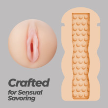 Masturbador Fappucino Vaginal Cremy Puss