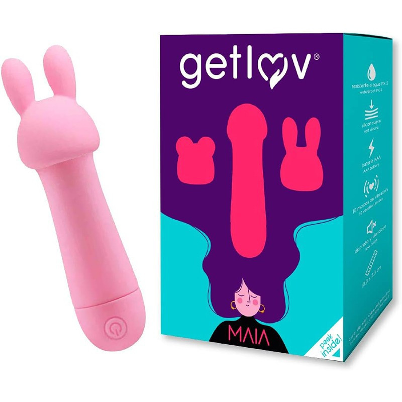 Estimulador Recargable Maia + Cabezales Intercambiables