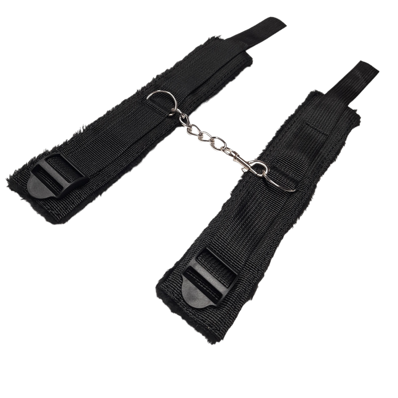 Juego De Esposas Para Tobillos Ajustables Forro Interior