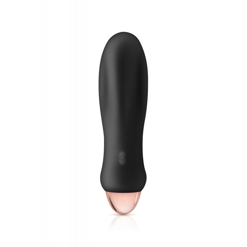 Estimulador Recargable My First Mini Vibrador Rocket Negro