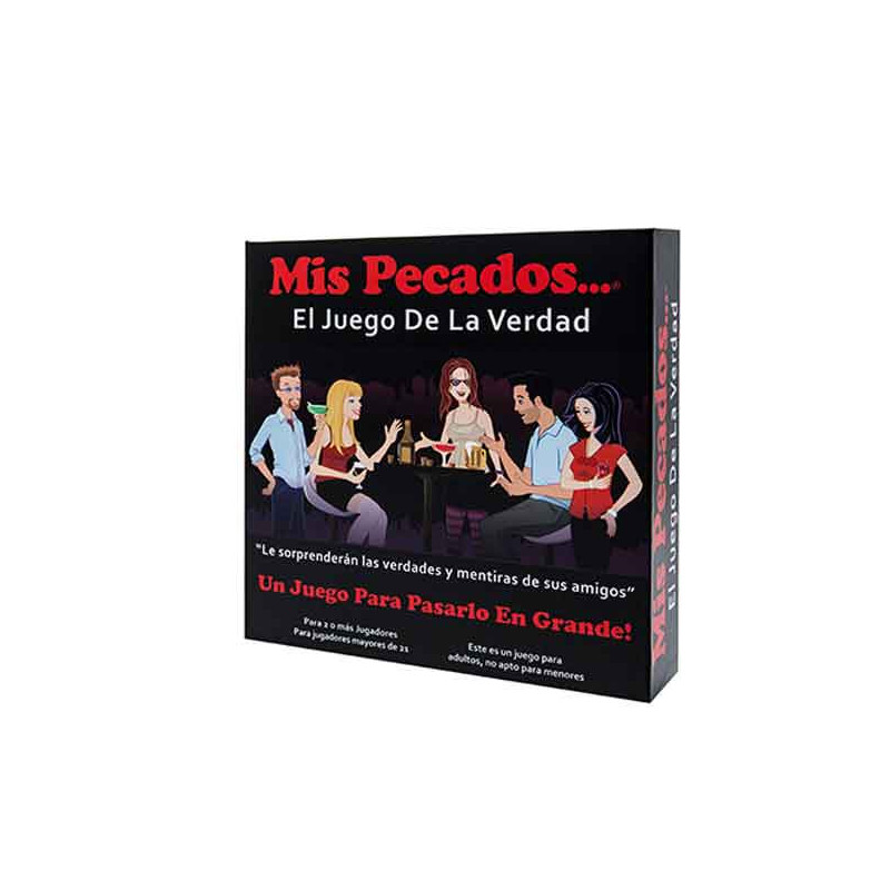 Juego de Tablero Mis Pecados El Juego de la Verdad