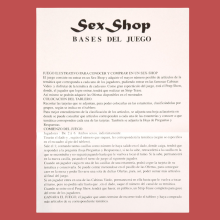 Juego de Tablero Sex Shop