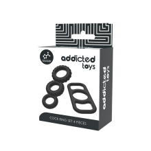 Kit 4 Anillos Addicted Toys