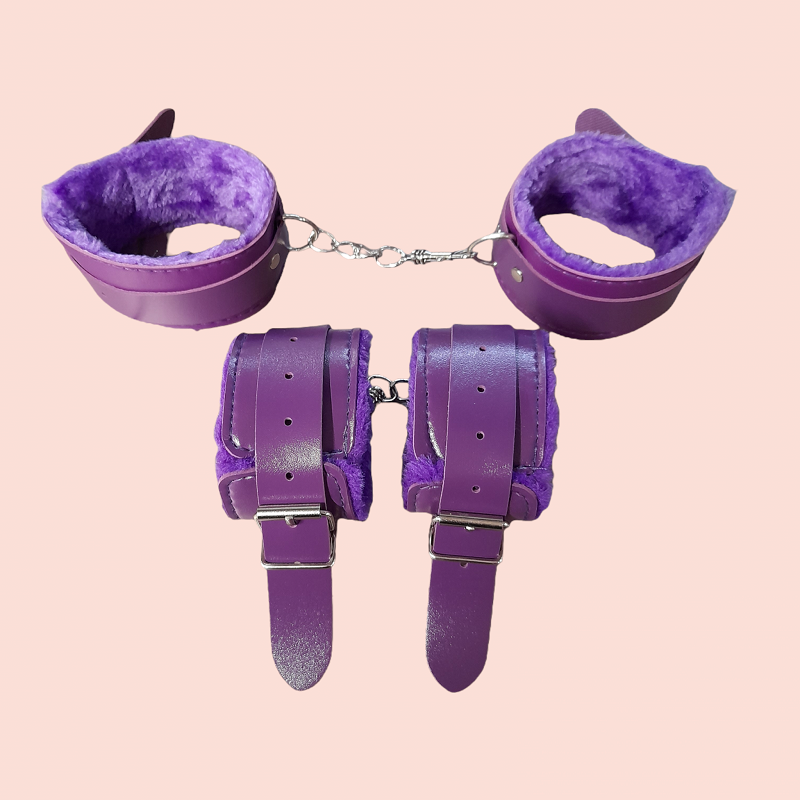 Kit BDSM Morado 10 Piezas
