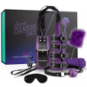Kit BDSM Secret Pleasure Chest 10 Piezas Morado