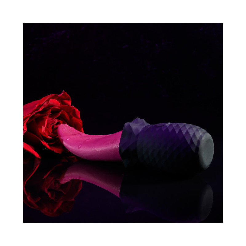 Estimulador Recargable Tongue Teaser Lengua Vibradora con Movimiento