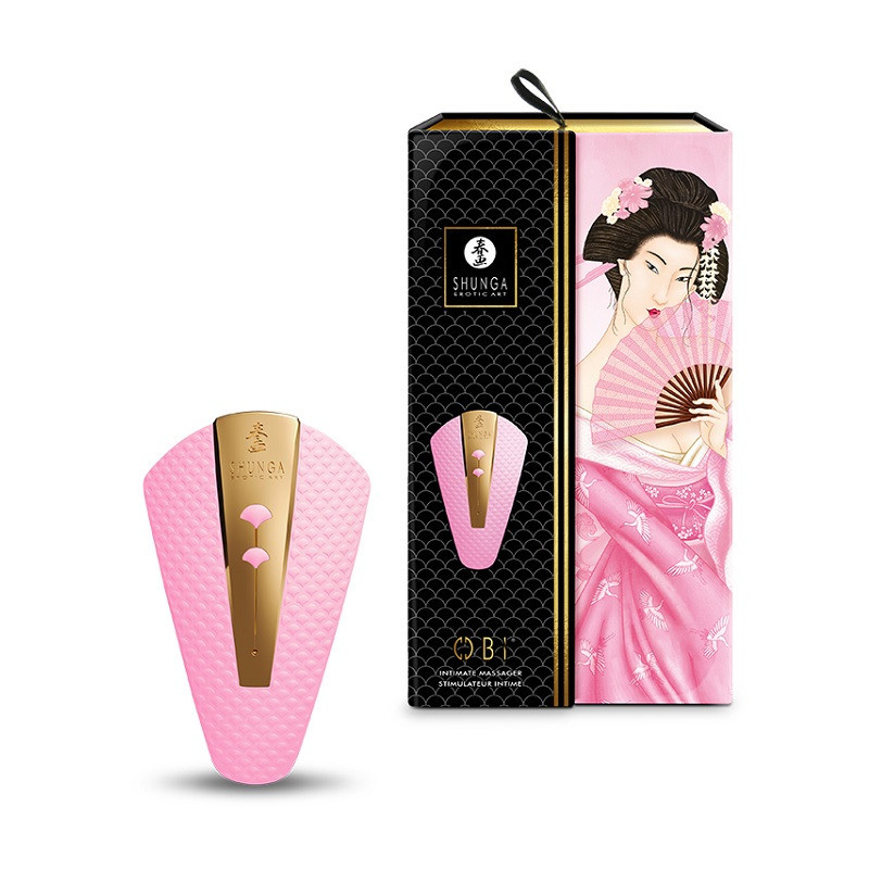 Estimulador Shunga Masajeador Obi Rosa