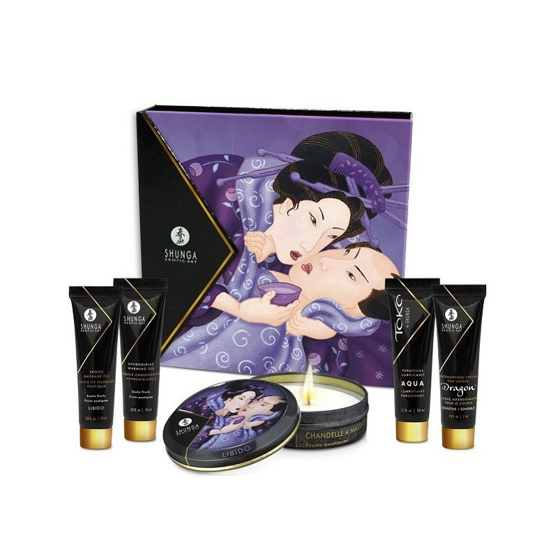 Kit Secret Geisha Frutas Exóticas Shunga