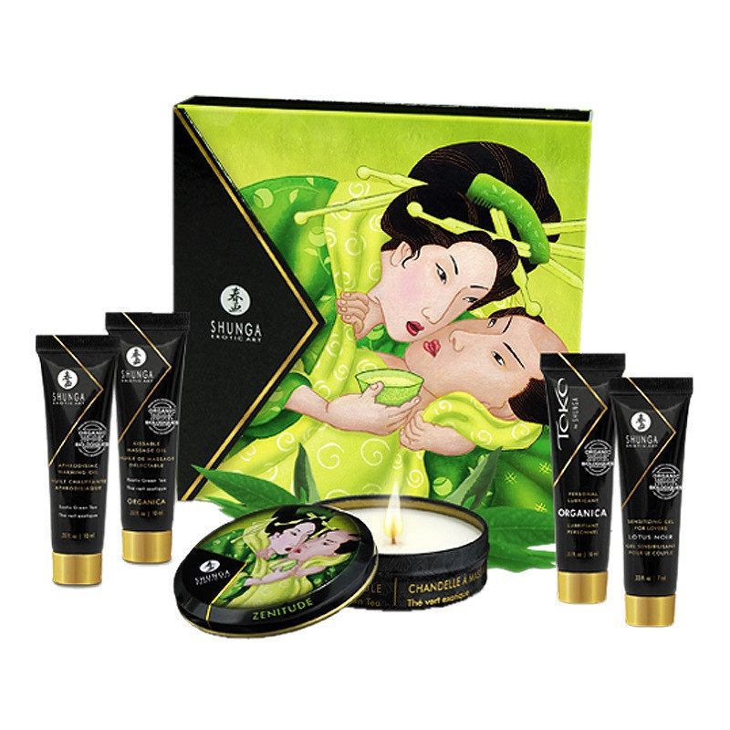 Kit Secret Geisha Té Verde Orgánico Shunga