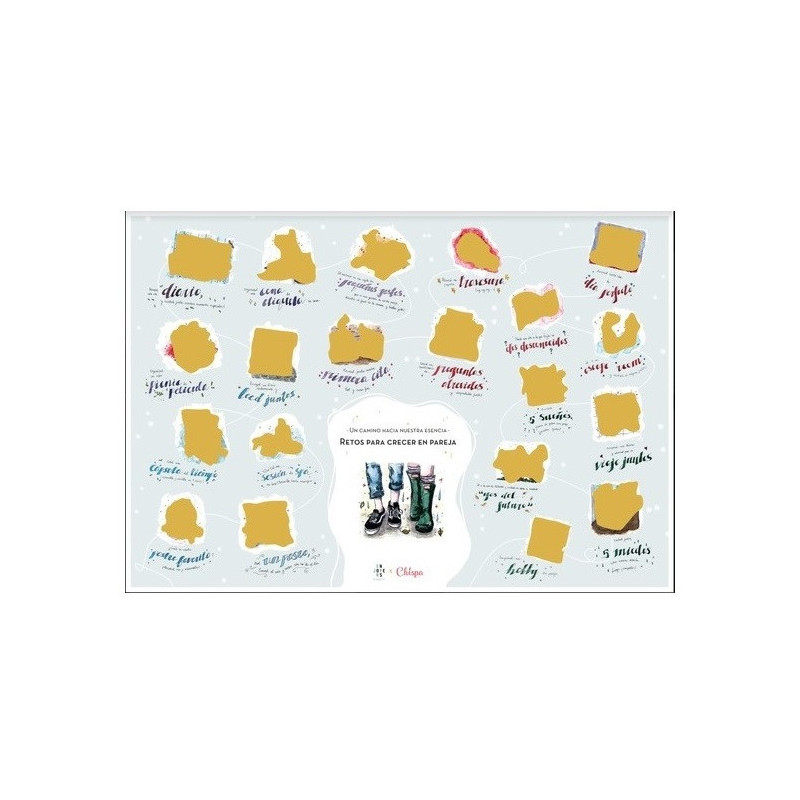 Lámina Rascable Chispabox 20 Planes En Pareja