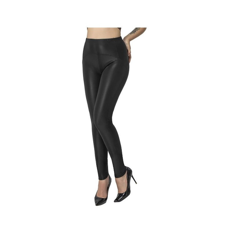 Leggings Elásticos Costura Negros