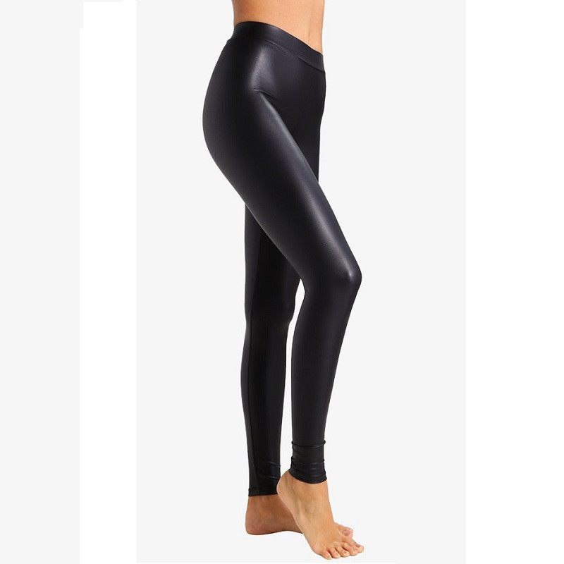 Leggings Negros Wetlook 501