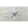 Liga Obsessive A760 Blanca Lazo Celeste Liga Obsessive A760 Blanca Lazo Celeste