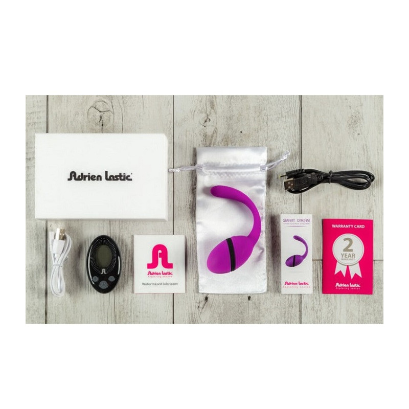Huevo Vibrador Recargable Adrien Lastic Smart Dream + Mini LRS Control