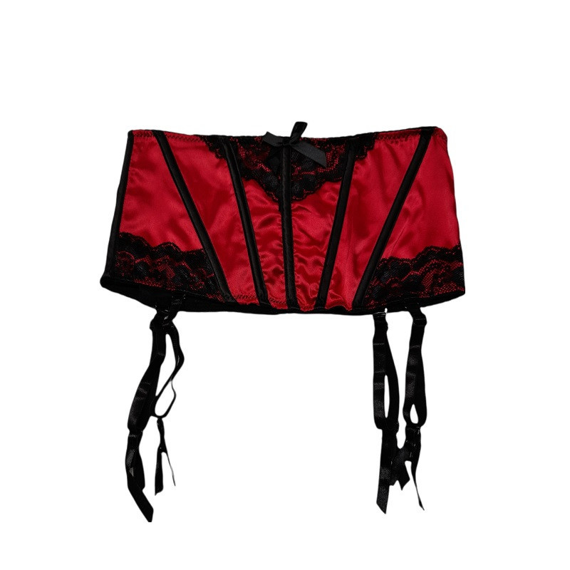 Liguero Y Tanga Ancho Con Varillas